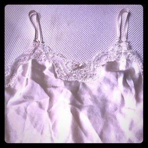 Jones of New York Satin Shantung chemise, NWT Sz M